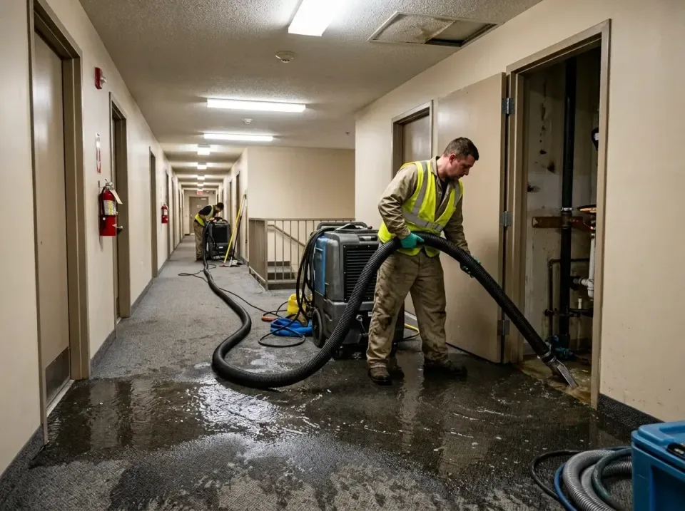 multi-unit-apartment-hallway-f-005 — frequently asked questions, Emergency Burst Pipe Water Extraction & Removal in Larchmon…